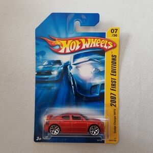 Dodge Charger SRT8 Hot Wheel Car 2007 First Editions Orange  Unopen